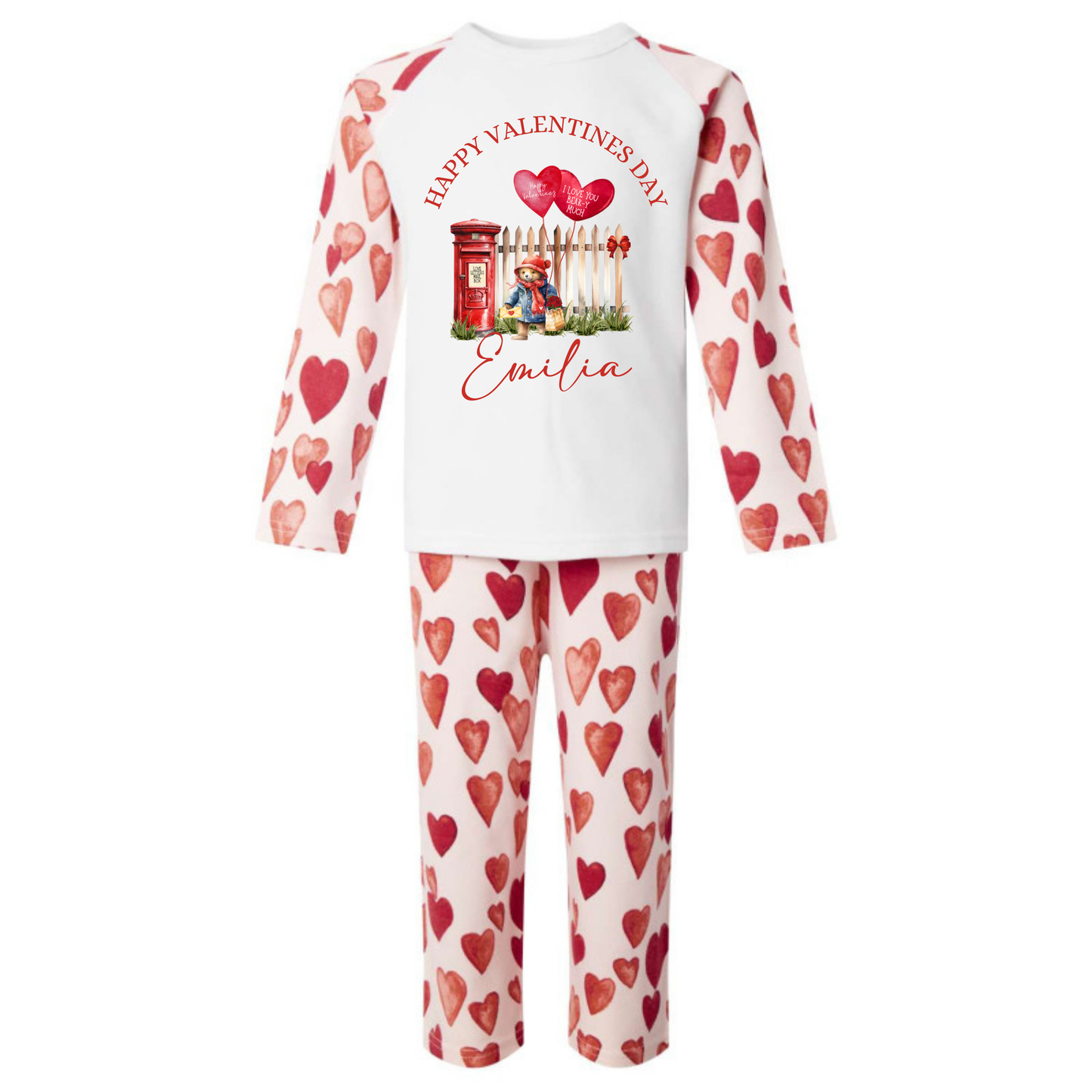 Valentine's pyjamas - bear