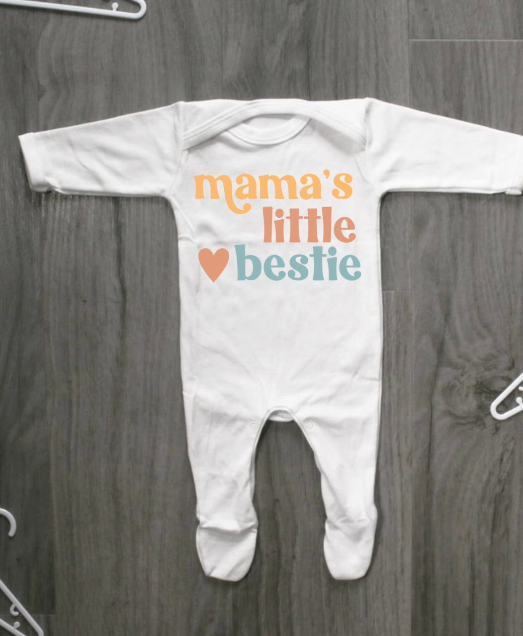 Mamas Little Bestie Babygrow