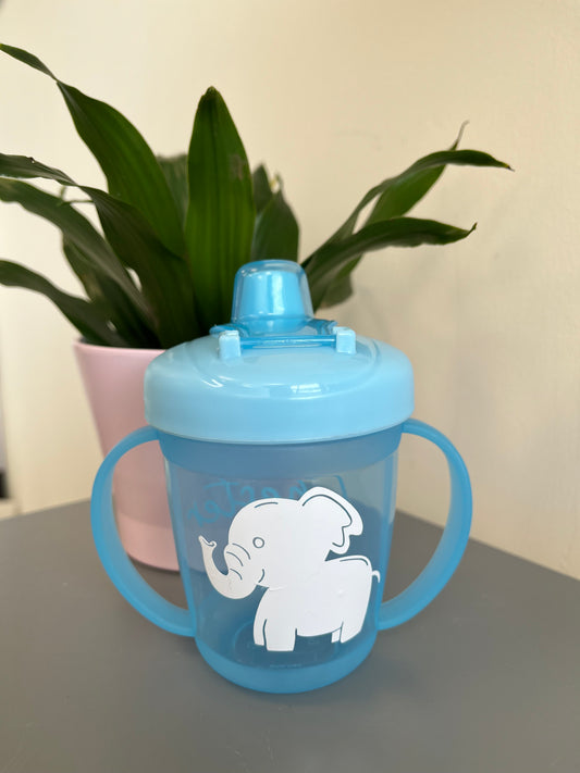 Baby plastic sippy cup - elephant 2