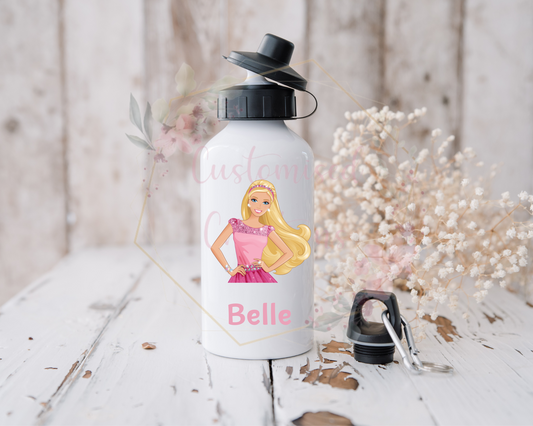 Barbie 400ml stainless steel bottle