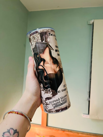 Dark romance 20oz tumbler with straw - 3 designs