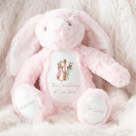 Christening bunny bear