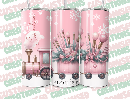 P louise inspired 20oz tumbler - train1