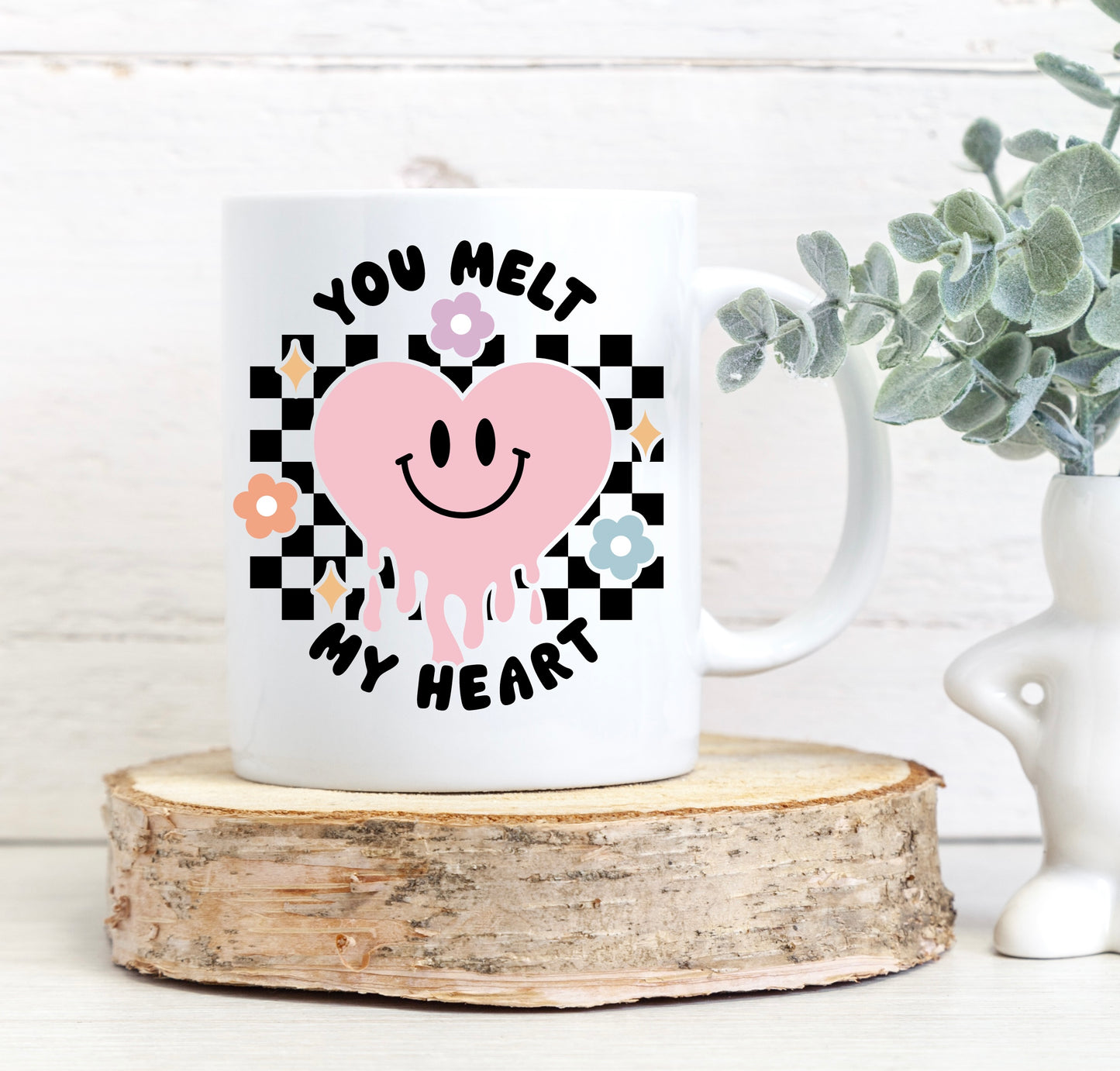 You melt my heart mug