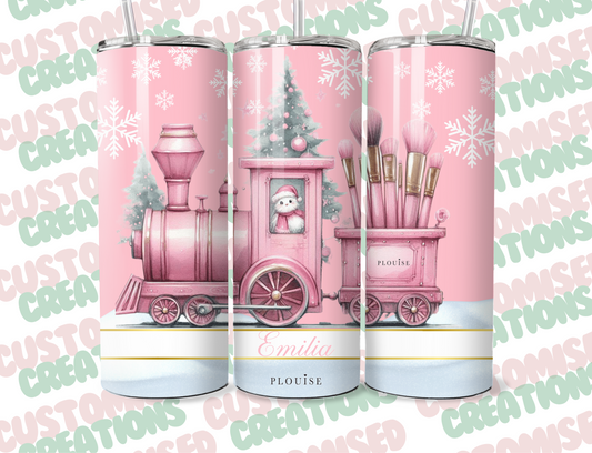 P louise inspired 20oz tumbler - train3