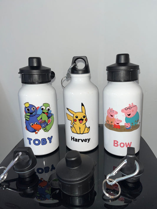 400ml kids bottles - 2 lids