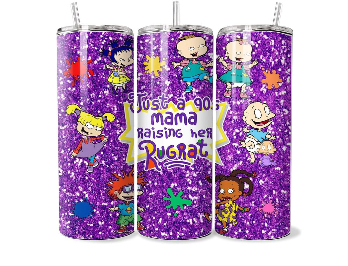 Just a 90s mama raising her rugrat/rugrats - dark purple