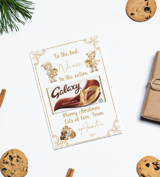 Christmas galaxy board - gold