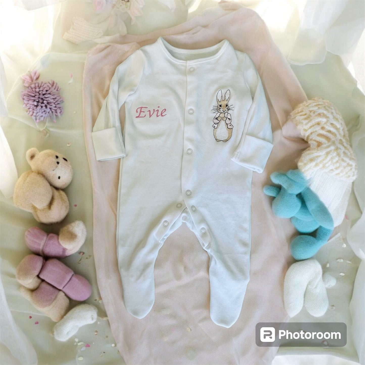 Embroidered Babygrow