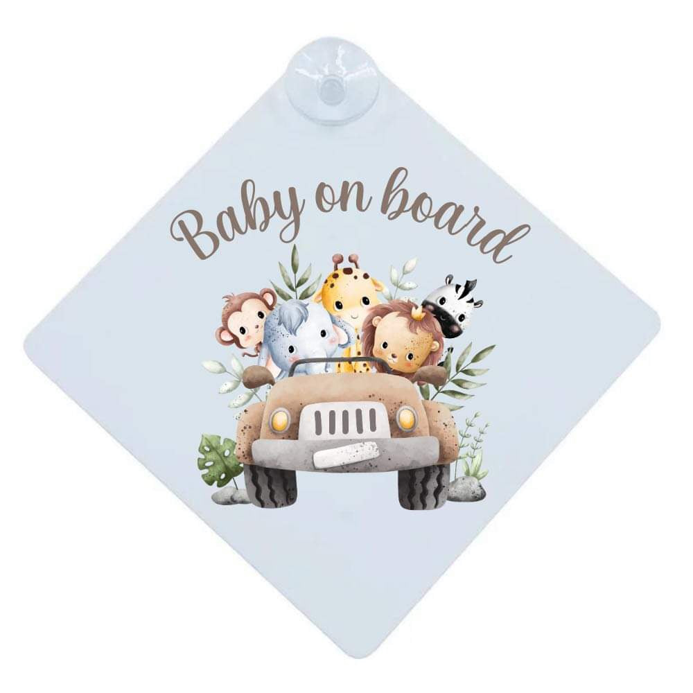 Baby on Board car sign