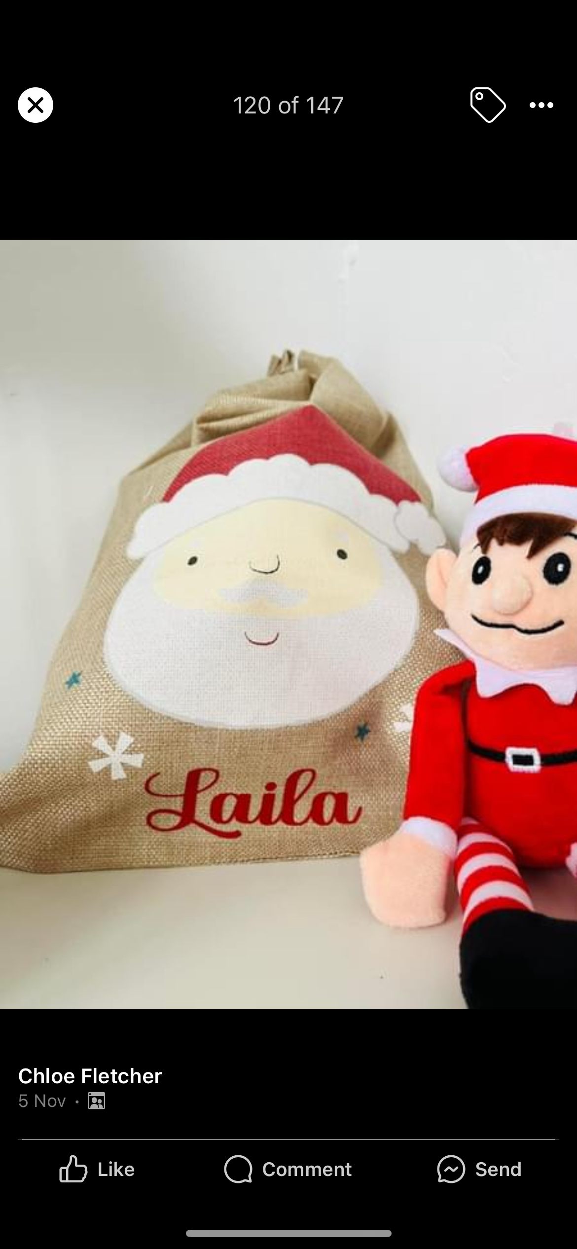 Christmas sack - 3 styles