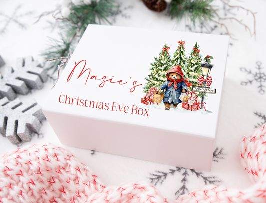 Paddington bear Christmas Eve gift box