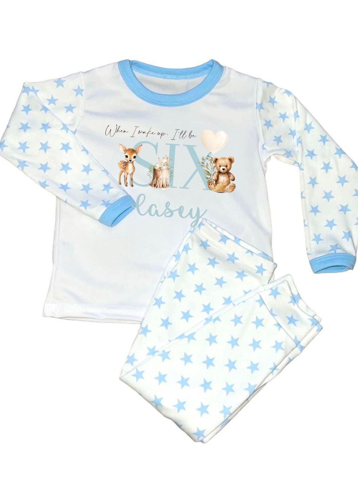 Woodland Birthday Pyjamas Age 1-6