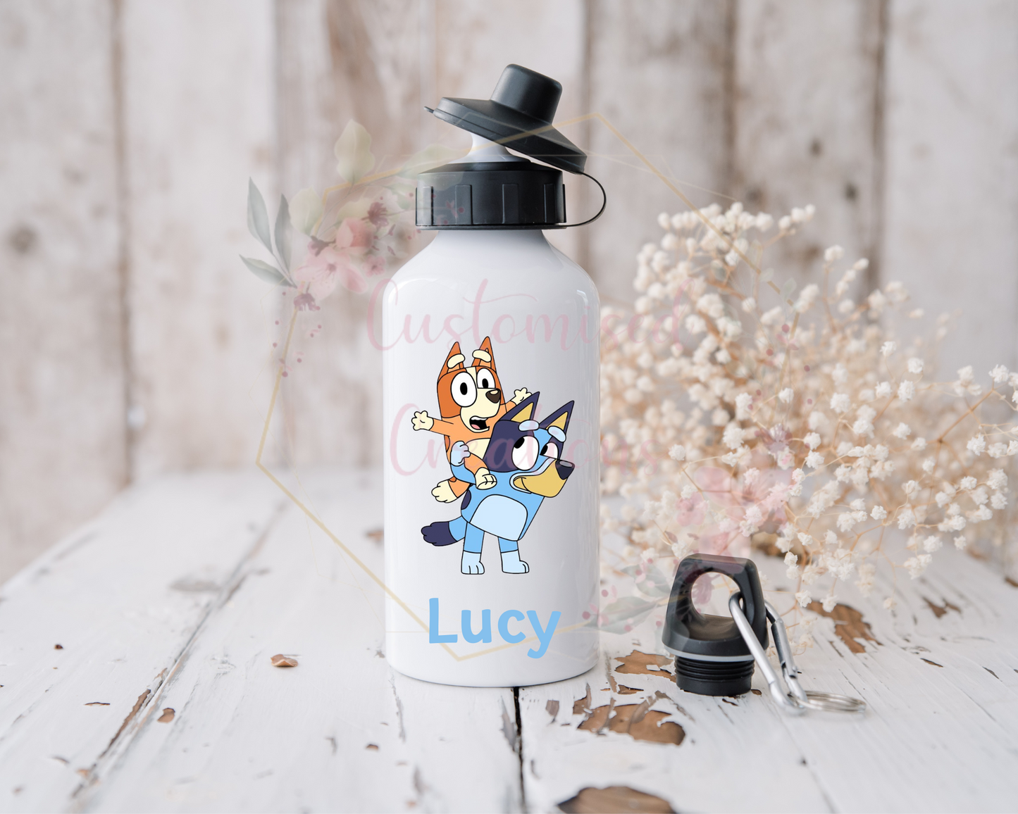 Bluey 400ml stainless steel bottle