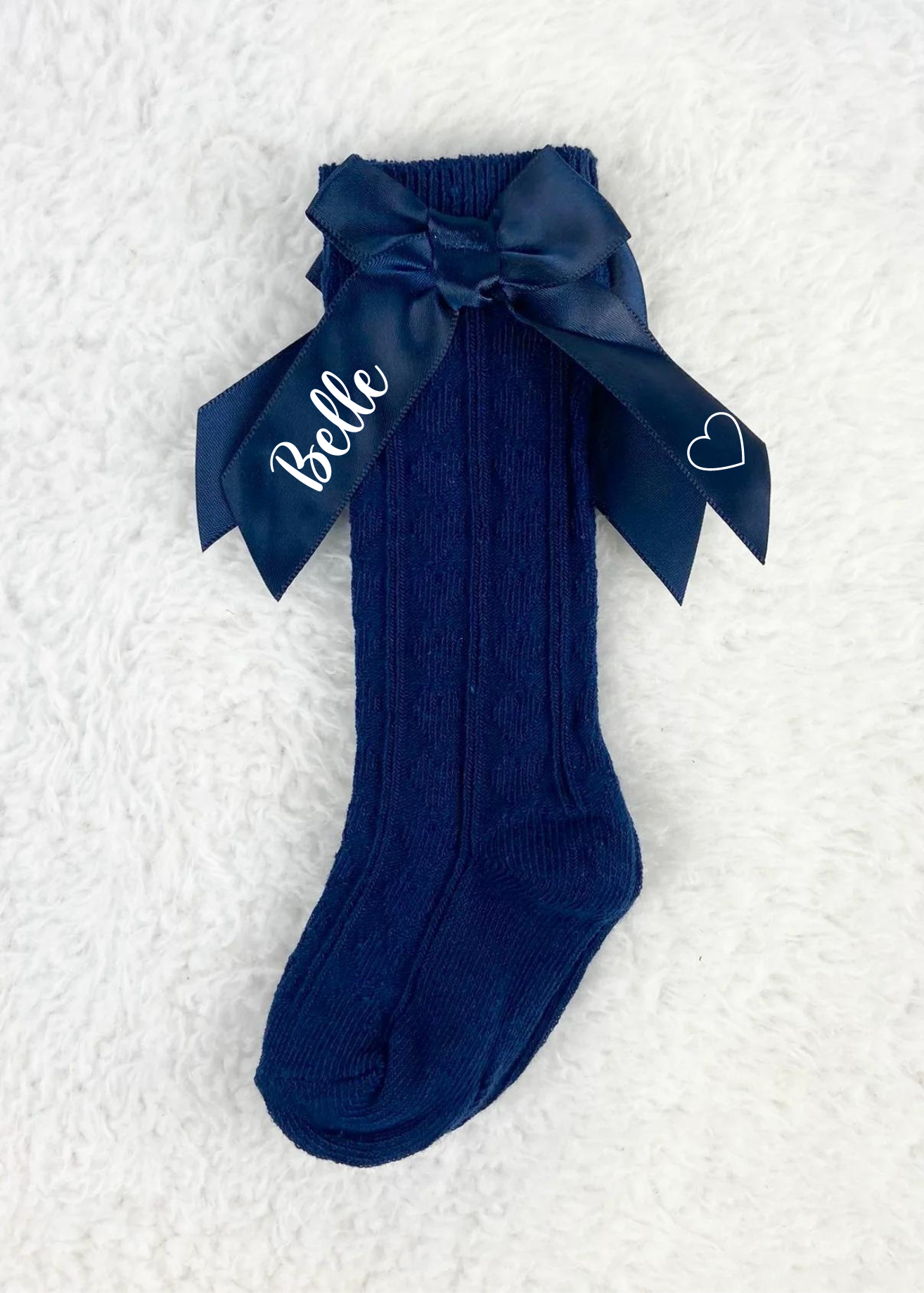 Navy children's socks