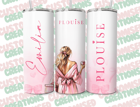 P louise inspired 20oz tumbler - mousy blonde girl