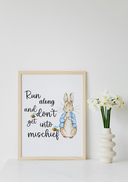 Peter rabbit a4 print