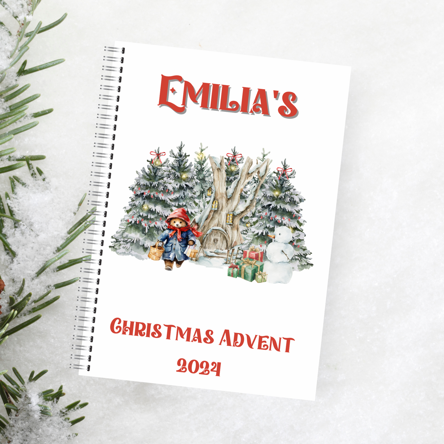 Padington forest advent calendar activity book