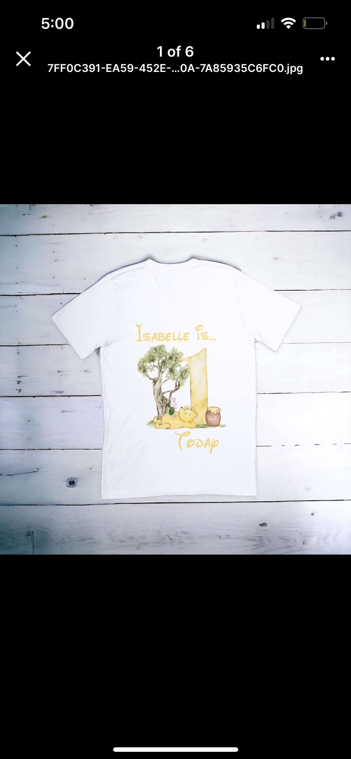 Winnie The Pooh Birthday T-Shirt