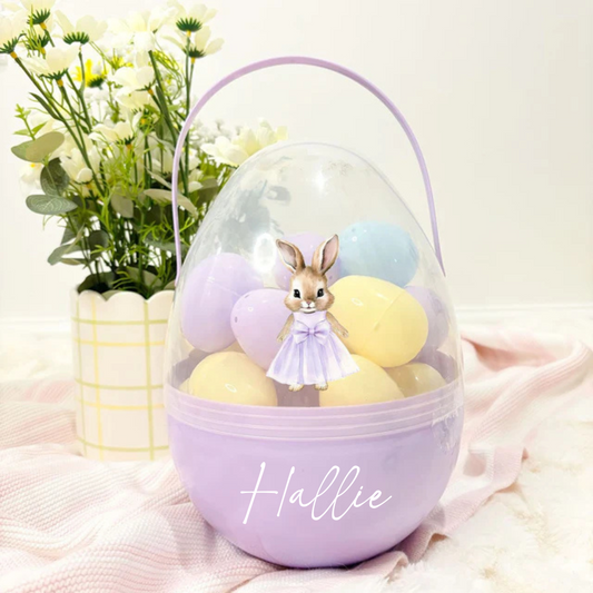 Lilac easter hunt egg - lilac flopsy