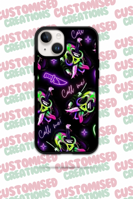 Ghostface neon phonecase