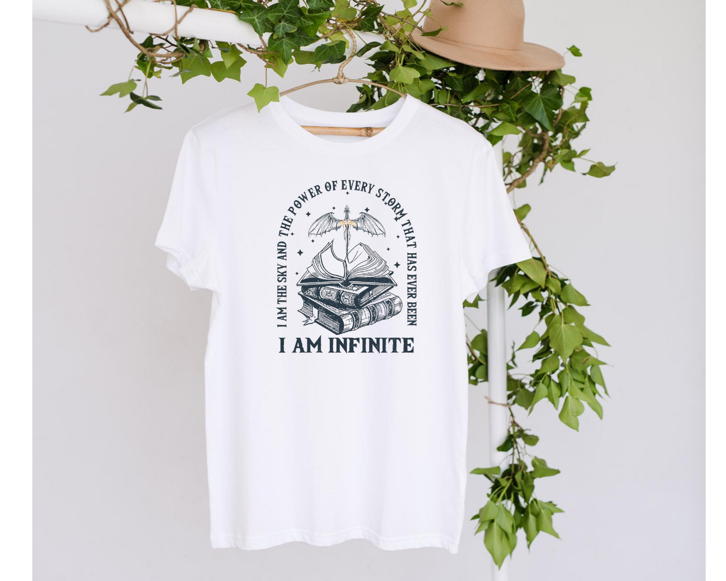 Fourth wing book - I am infine tshirt adults