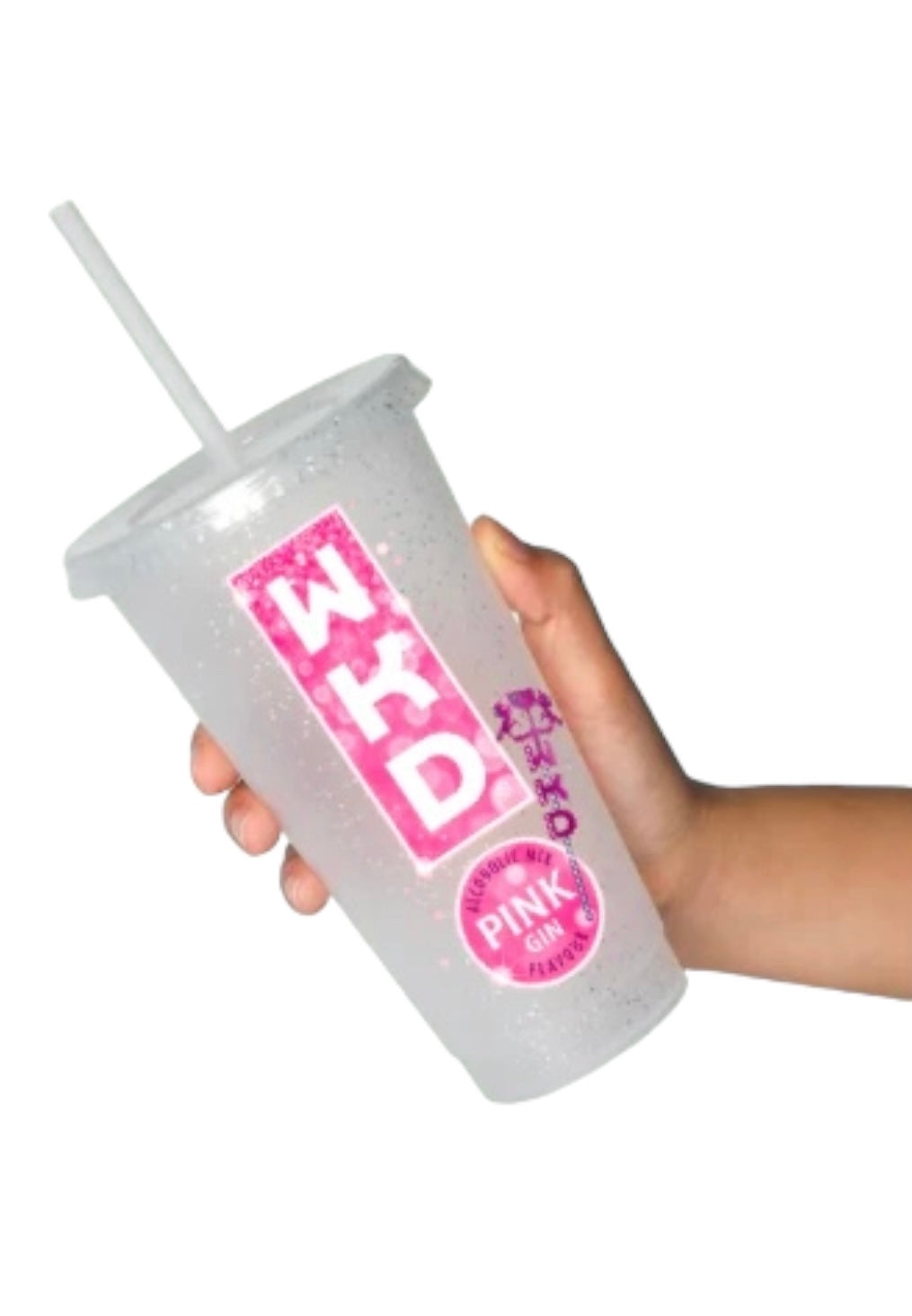 Pink gin wkd cold cup 24oz