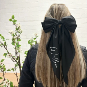 XL waterfall hair bow