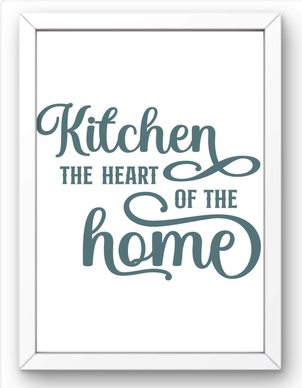 Heart of the home print