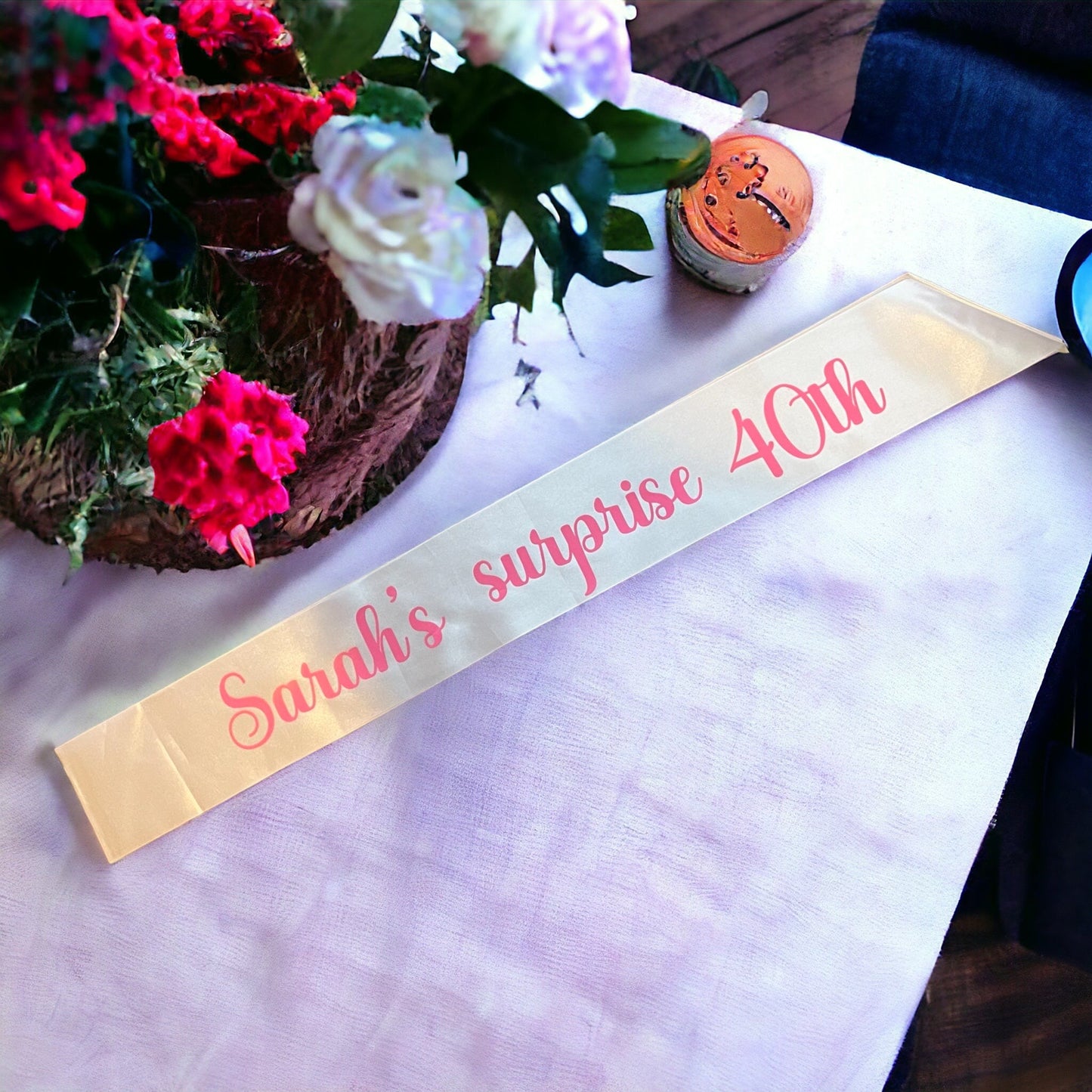 Wedding Sash - Fully Personalised