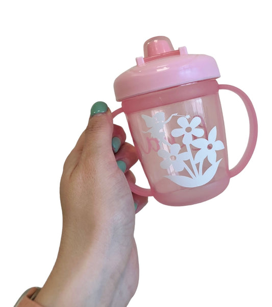 Baby plastic sippy cup - fairy