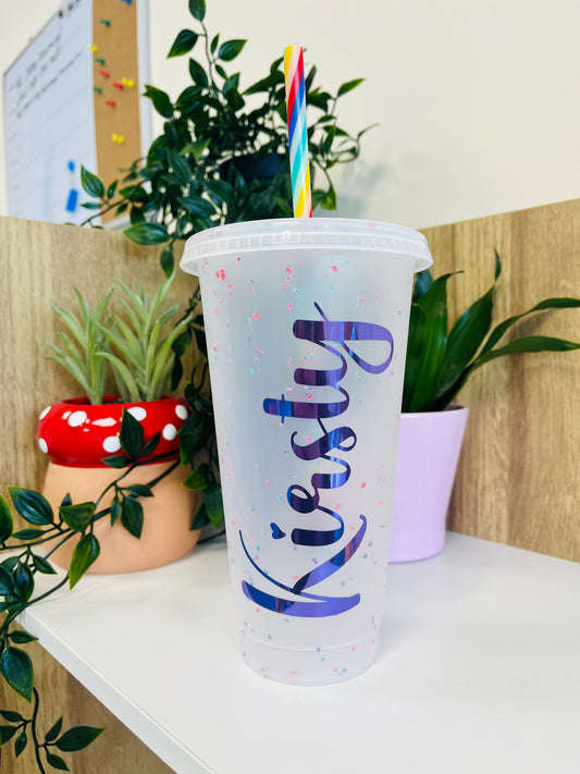 24oz name cold cup