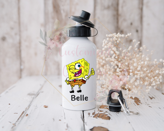 Sponge bob  400ml stainless steel bottle