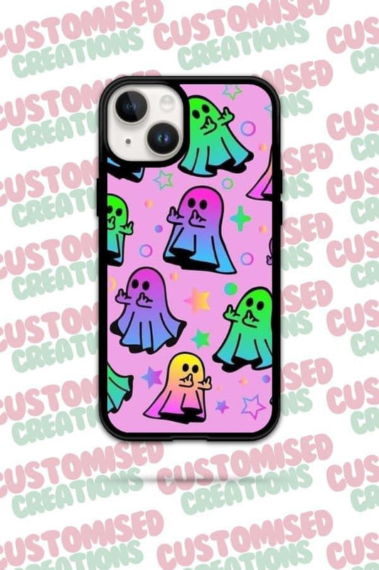 Cheeky neon ghost phonecase