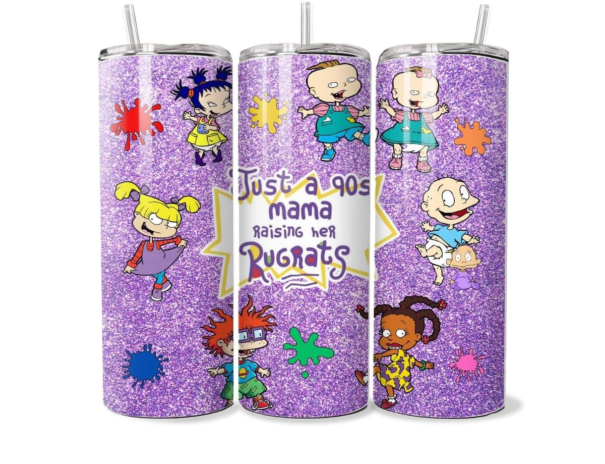 Just a 90s mama raising her rugrat/rugrats - light purple