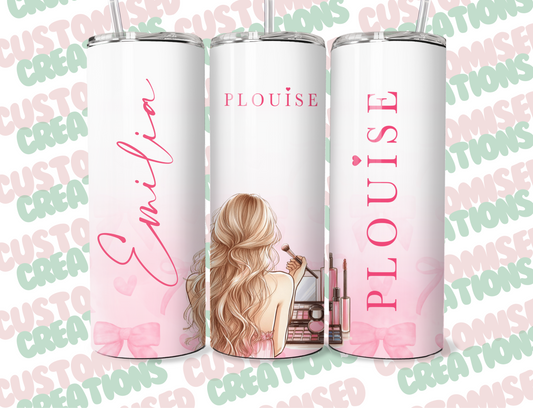 P louise inspired 20oz tumbler - blonde girl