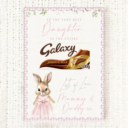 Easter galaxy board - pink flopsy