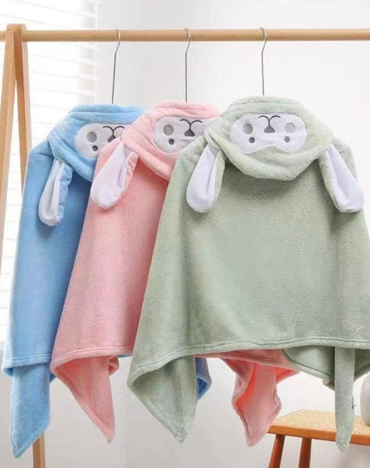 Embroidered kids blanket