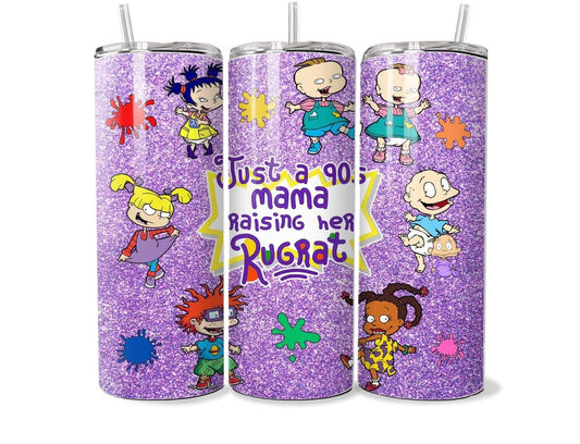 Just a 90s mama raising her rugrat/rugrats - light purple