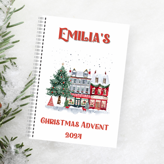 Shops advent calendar activity book