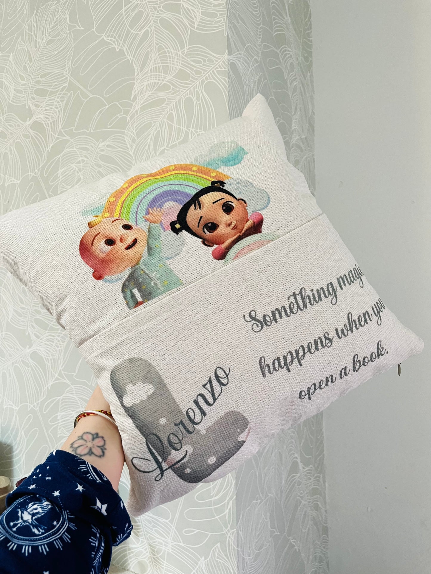 Reading pillow - any design