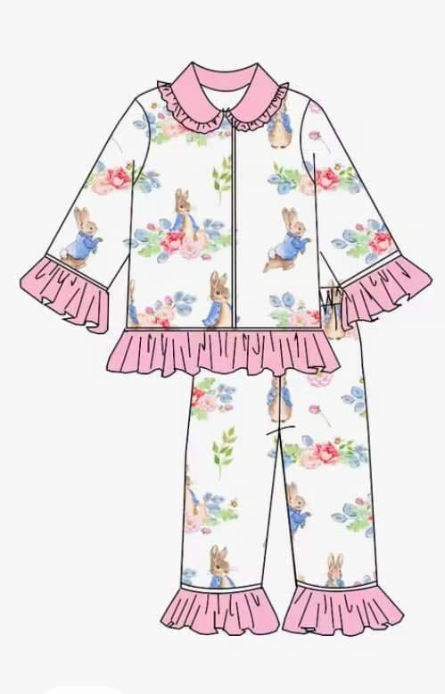 Girls Easter pyjamas style 6