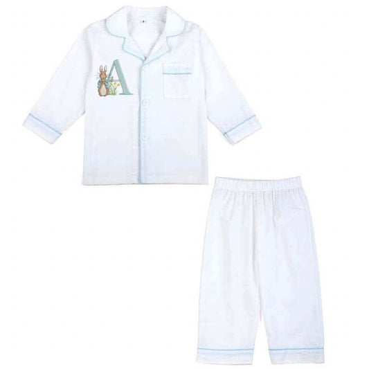 Boys Easter embroidered pyjamas style 15