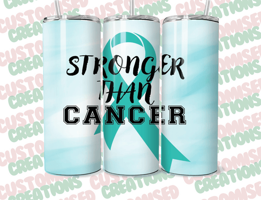 Ovarian cancer survivor tumbler