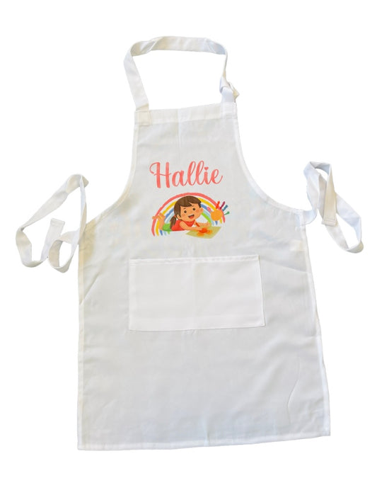 Child's messy play apron