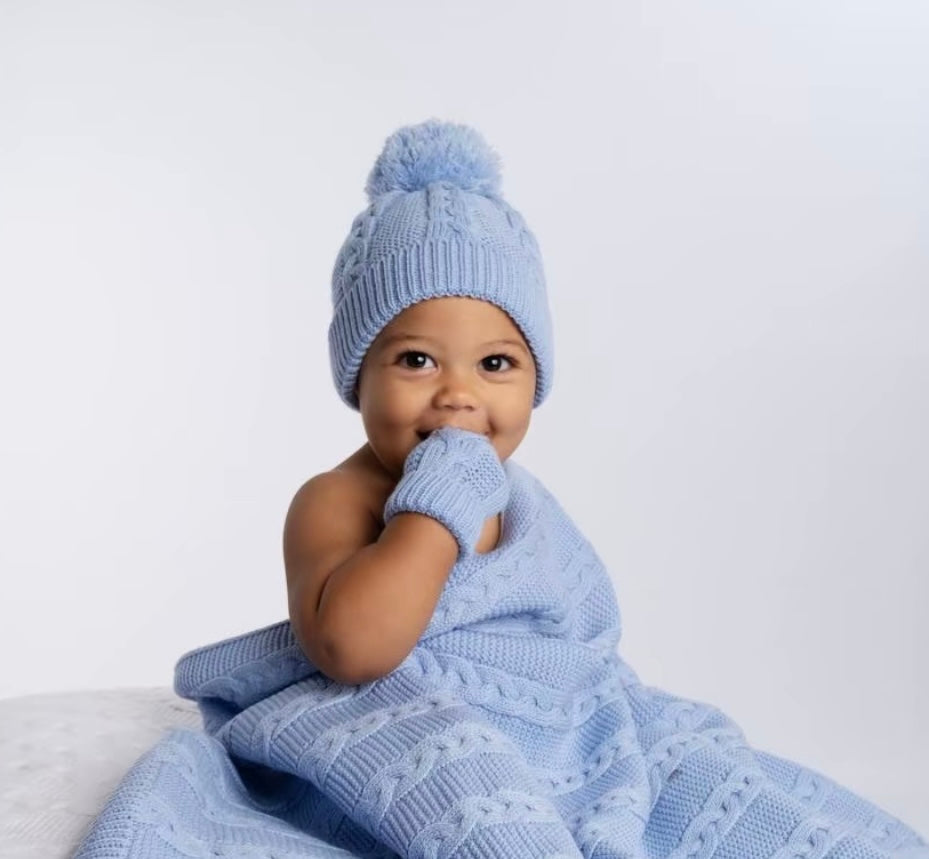 Embroidered baby hat