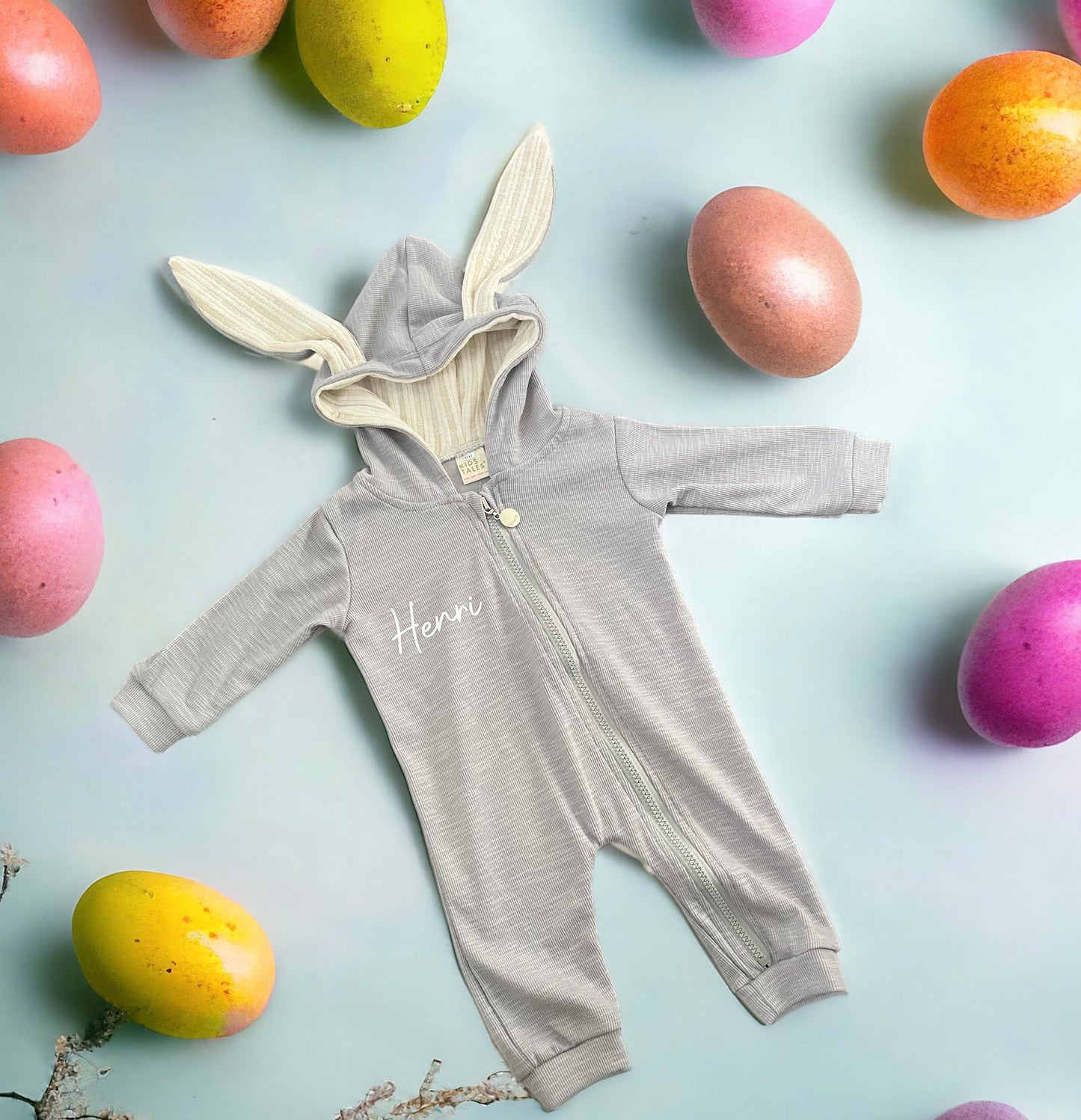 Bunny baby onesie