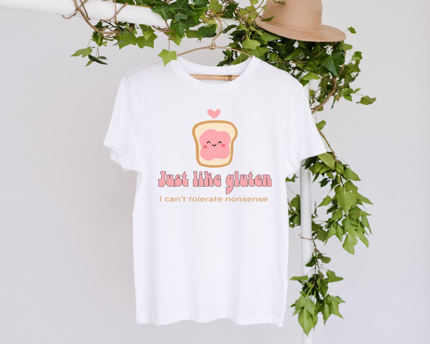 Gluten adults T-shirt