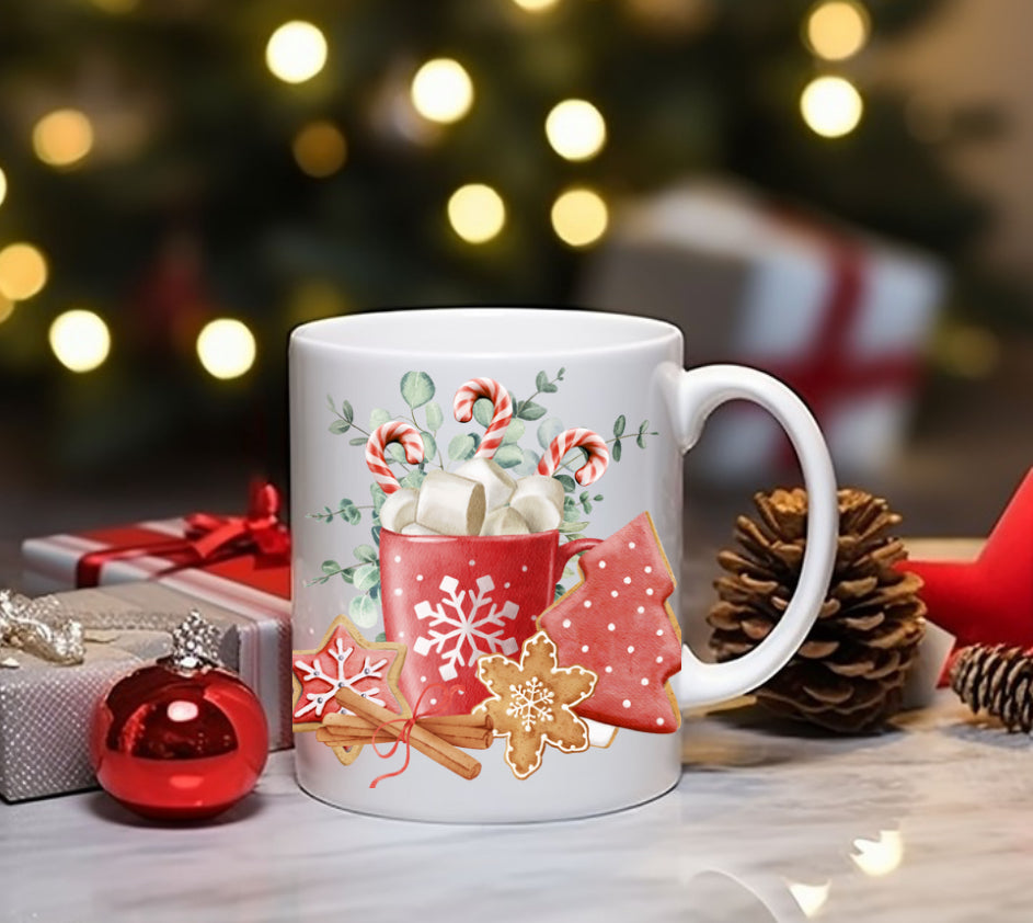 Merry Christmas chocolate mug