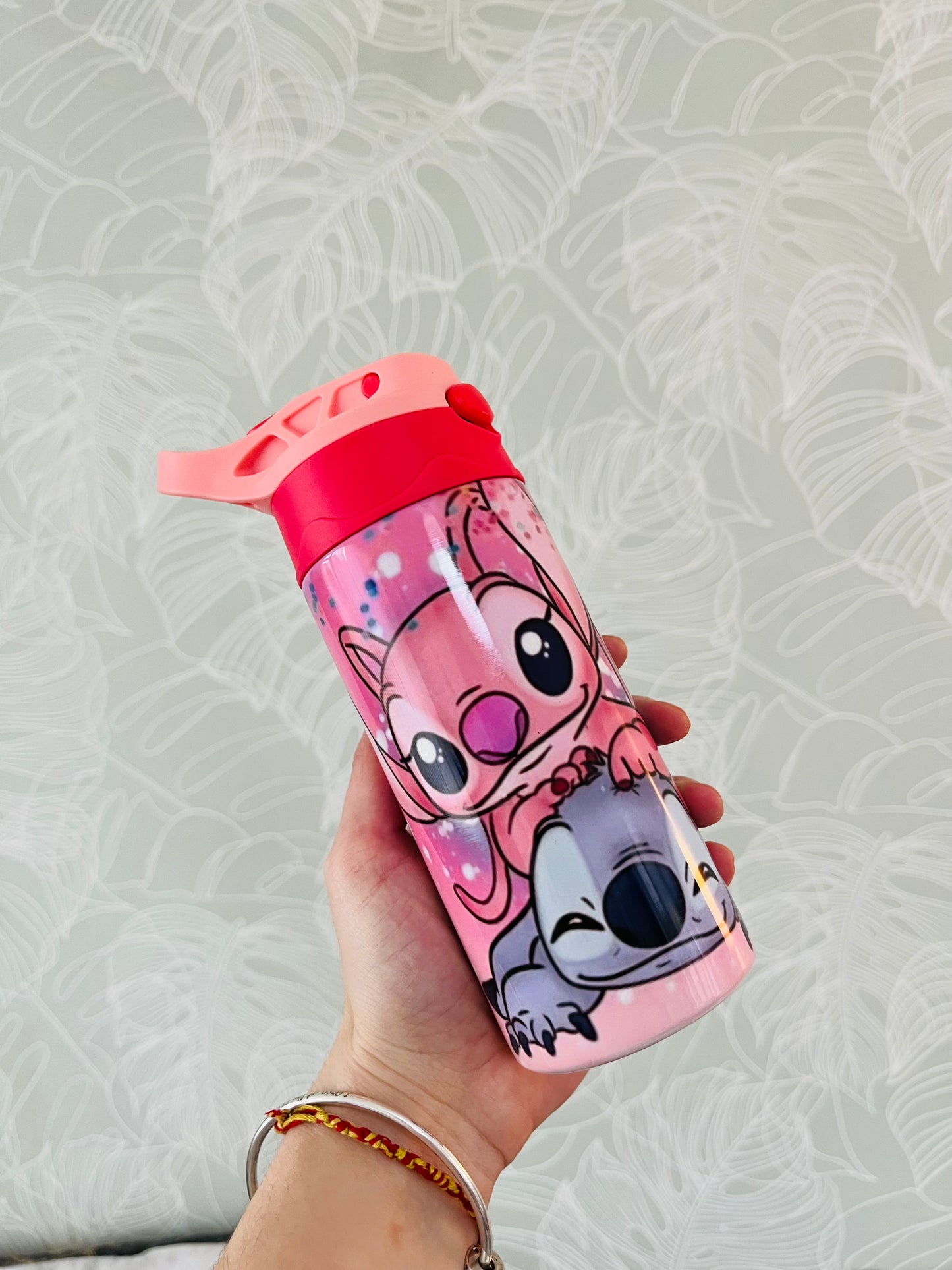 Kids flip top lid water bottle